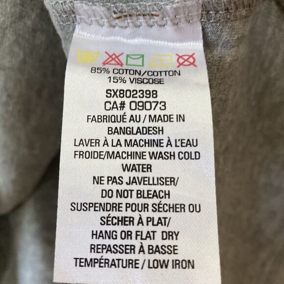 Kangol Women’s Short Sleeve Gray Logo Print T Shirt Size Large NWT - Picture 7 of 7